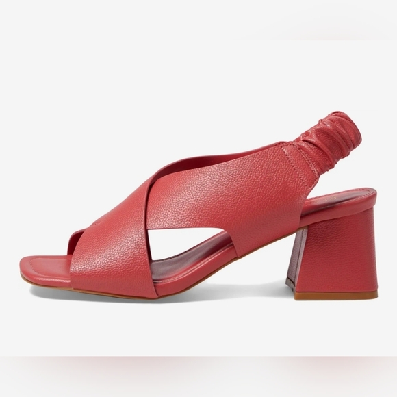 NIB Kenneth Cole Black Open Toe Slingback Sandals Size 7 - Picture 3 of 3